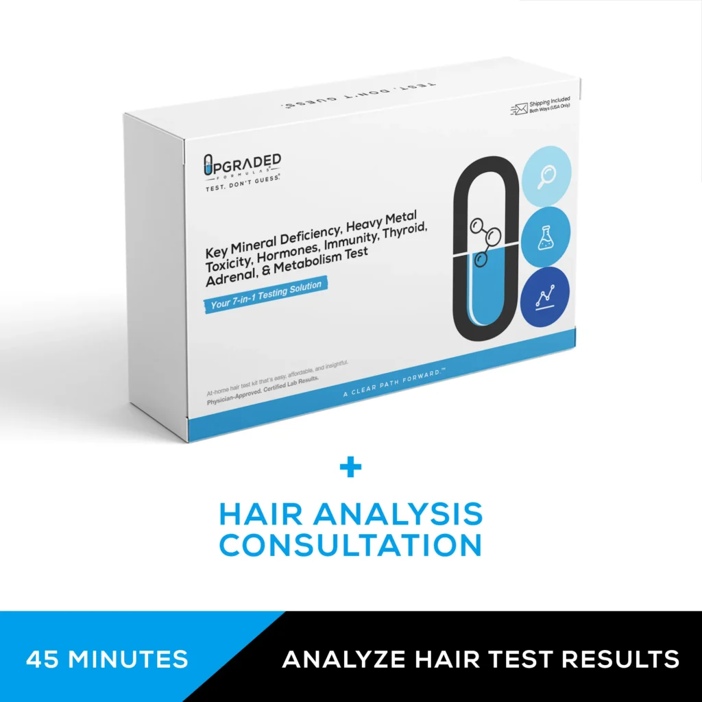 MINERAL DEFICIENCY, HEAVY METALS and METABOLISM ANALYSIS  Hair Analysis + Consultation