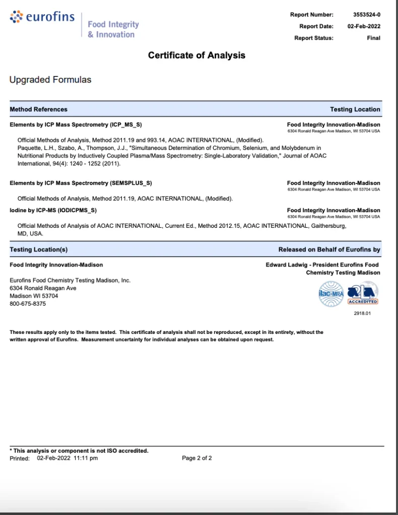 UPGRADED PEAK THYROID