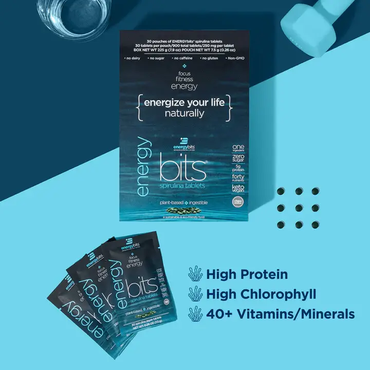 ENERGYbits® Spirulina Tablets