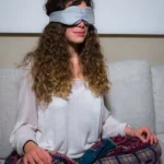 Organic Cotton Blackout Sleeping Mask