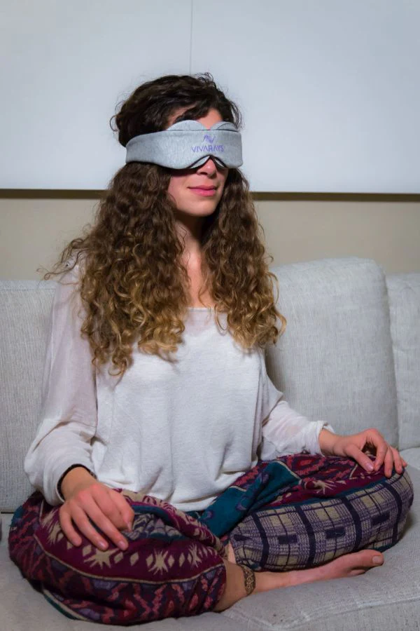 Organic Cotton Blackout Sleeping Mask