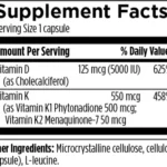 Vitamin D3 + K