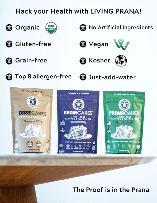 BUCKWHEAT PANCAKE & WAFFLE MIX SET 3-PACK (FUNCTIONAL + CLASSIC)