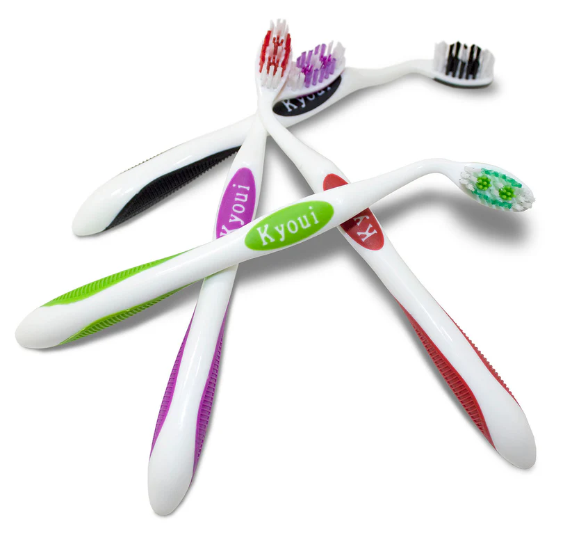 Curvy Angled Toothbrush Soft for Adults Manua