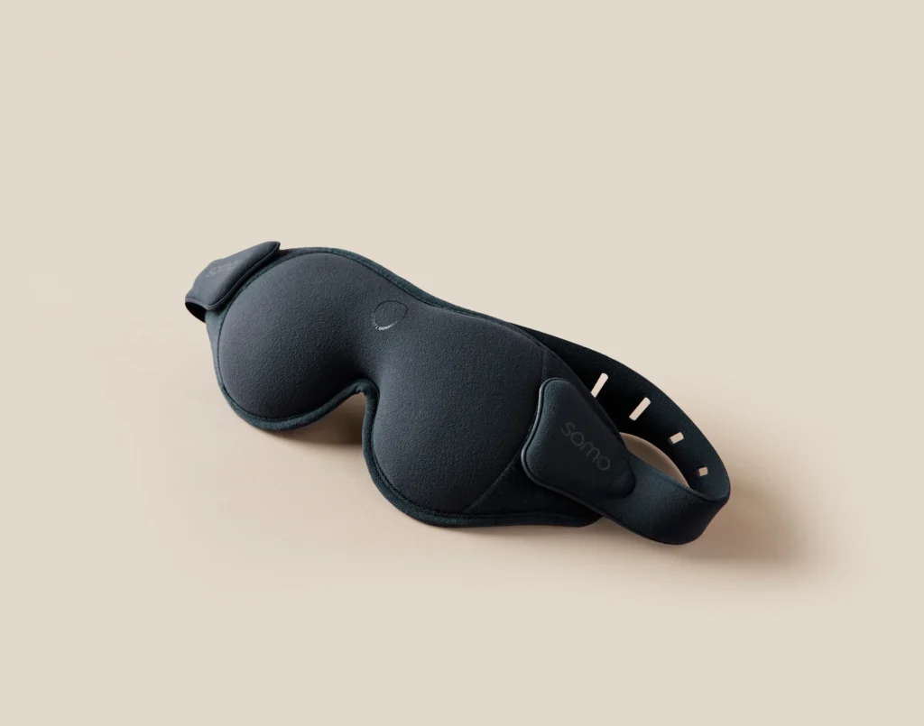 SOMO Sleep Fitness Mask (Includes luxury travel pouch and wash bag)