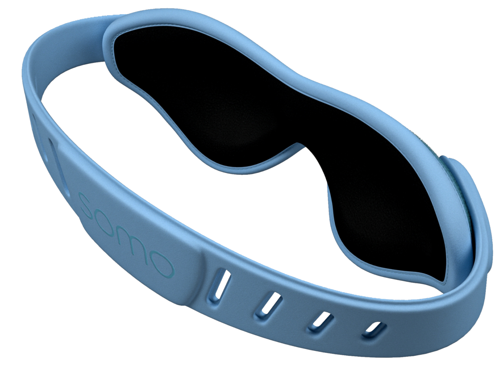 SOMO Sleep Fitness Mask (Includes luxury travel pouch and wash bag)