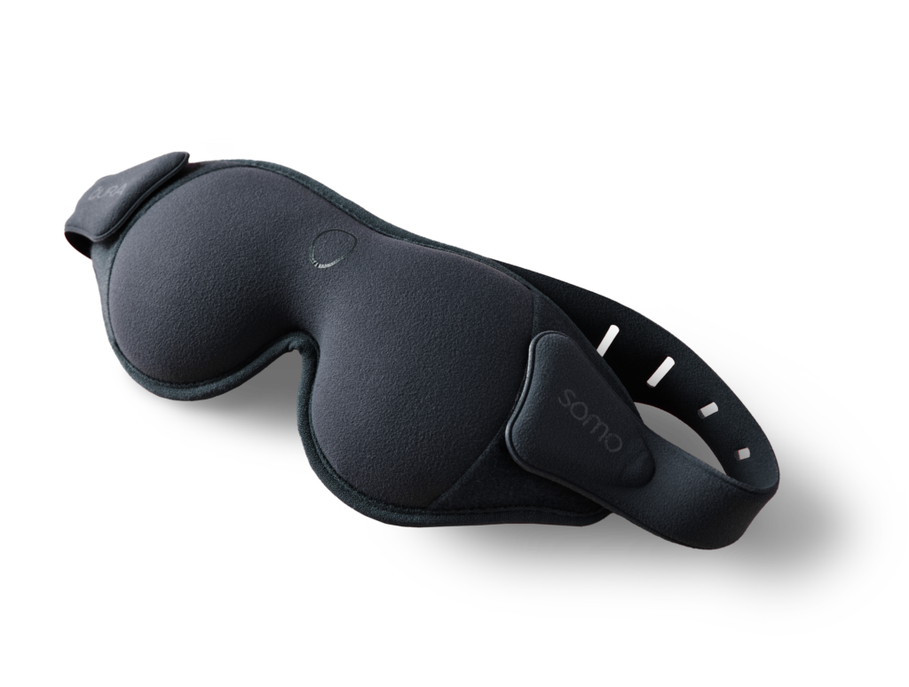 SOMO Sleep Fitness Mask (Includes luxury travel pouch and wash bag)