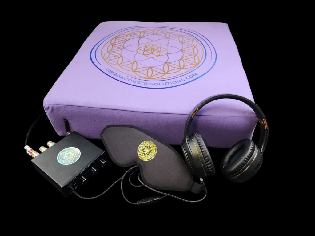Vibroacoustic Therapy Meditation Cushion