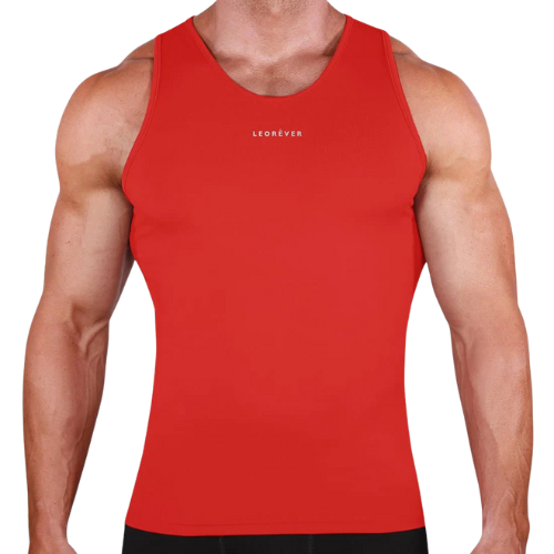 Mens Tank Balanced Compression Shirt