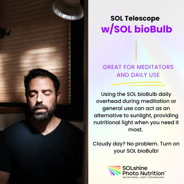 SOL Telescope™ — Floorlight w/SOL bioBulb