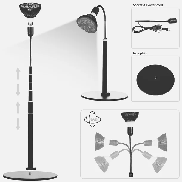 SOL Telescope™ — Floorlight w/SOL bioBulb