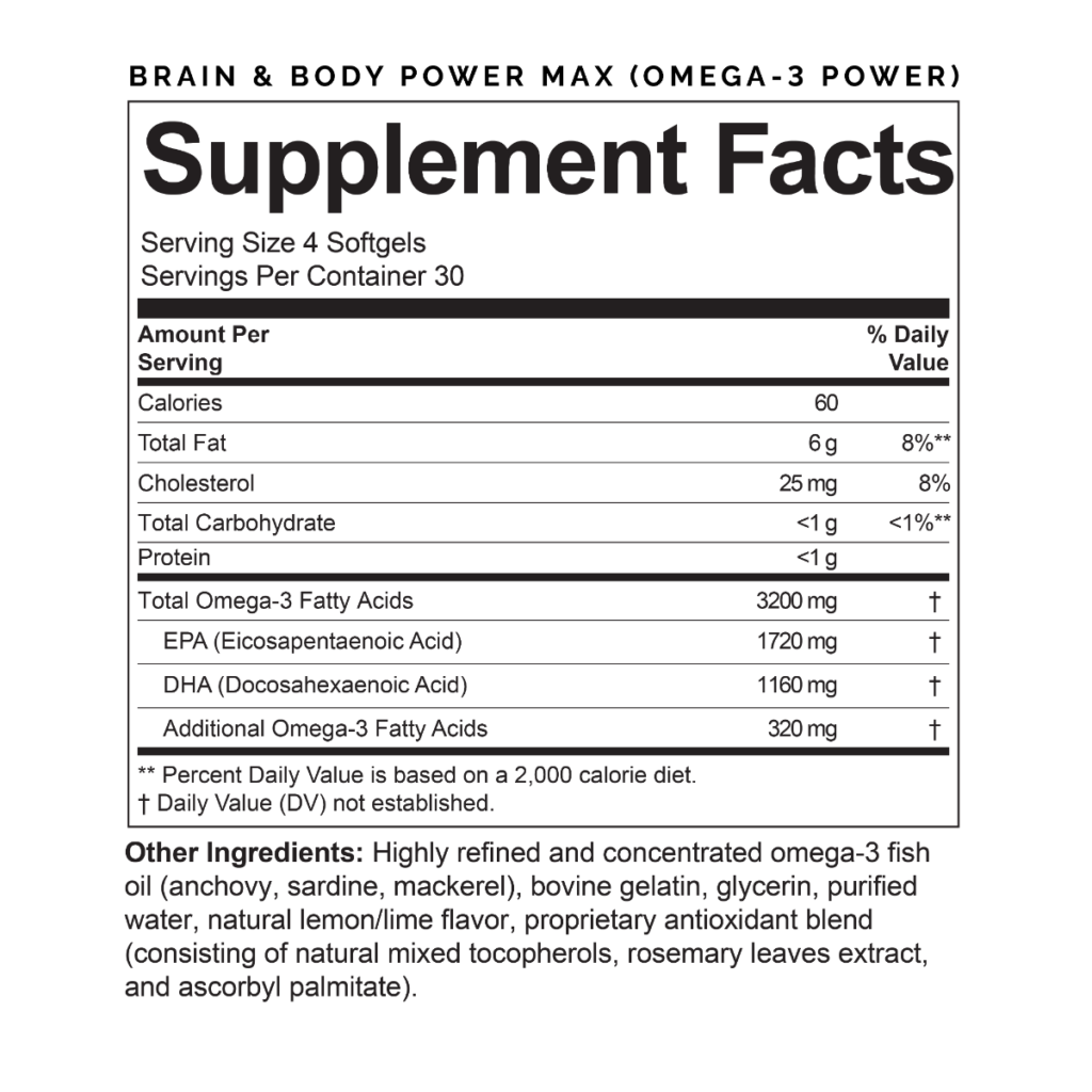Brain & Body Power MAX