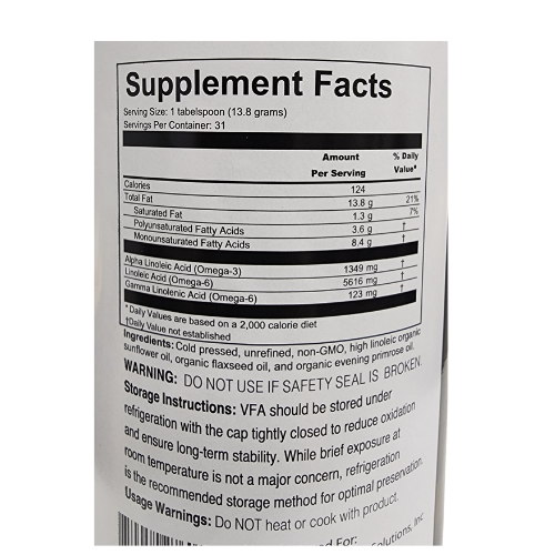 PN Essential Vital Fatty Acids (VFA) 16oz