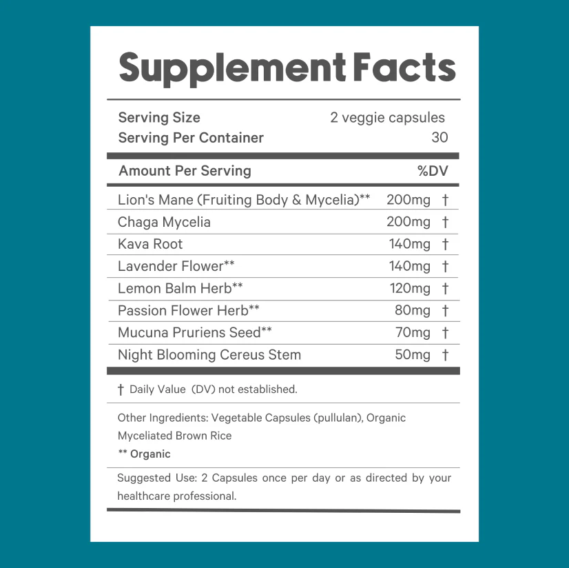 Adaptogen Mood Support Supplement