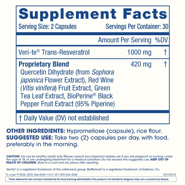 PH528 Trans-Resveratrol